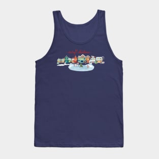 Christmas - Snowy Street Tank Top